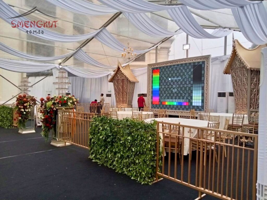 Tenda Roder di Jakarta untuk acara launching produk outdoor.