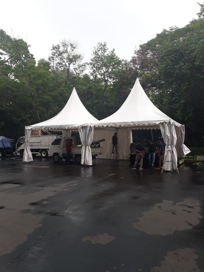 Sewa Tenda Kerucut Sarnafil di Jakarta, Bogor, Depok